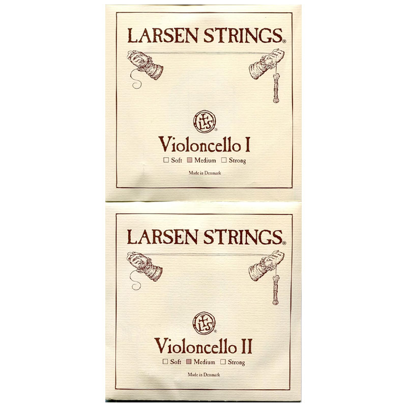 ラーセン LARSEN STRINGS チェロ AD弦 セット / A,D Cello set 4/4 Medium ラーセン ストリングス｜三木楽器 店 12,106円