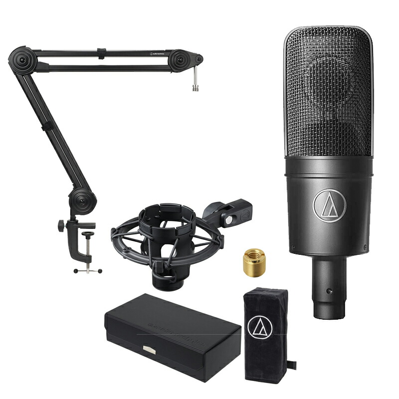 【セット】Audio-Technica AT2020　AT8700J 楽天市場】audio-technica AT2020 + AT8700J セット コンデンサー