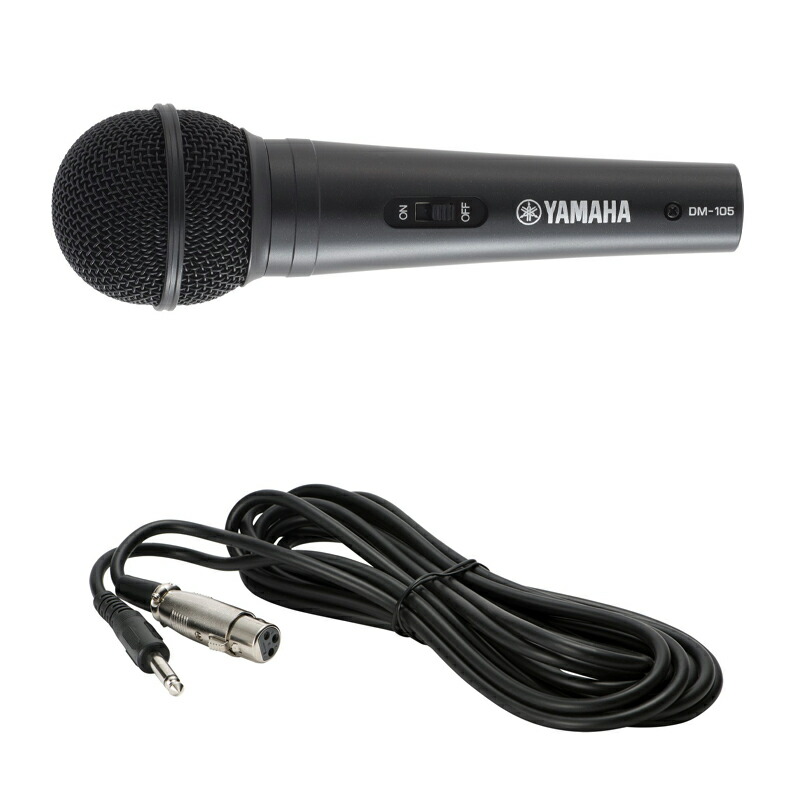楽天市場】YAMAHA ヤマハ DM-105 ON/OFFスイッチ 5mマイクケーブル付