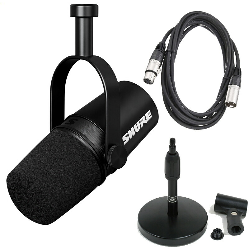 人気の贈り物が SHURE MV7X-J ポッドキャスト用ダイナミックマイク XLR