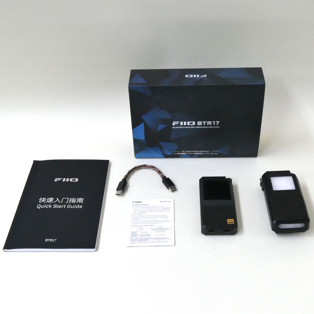 《アウトレット品》 FIIO Bluetooth アンプ BTR17 ブラック (FIO-BTR17-B）国内正規品 23,992円