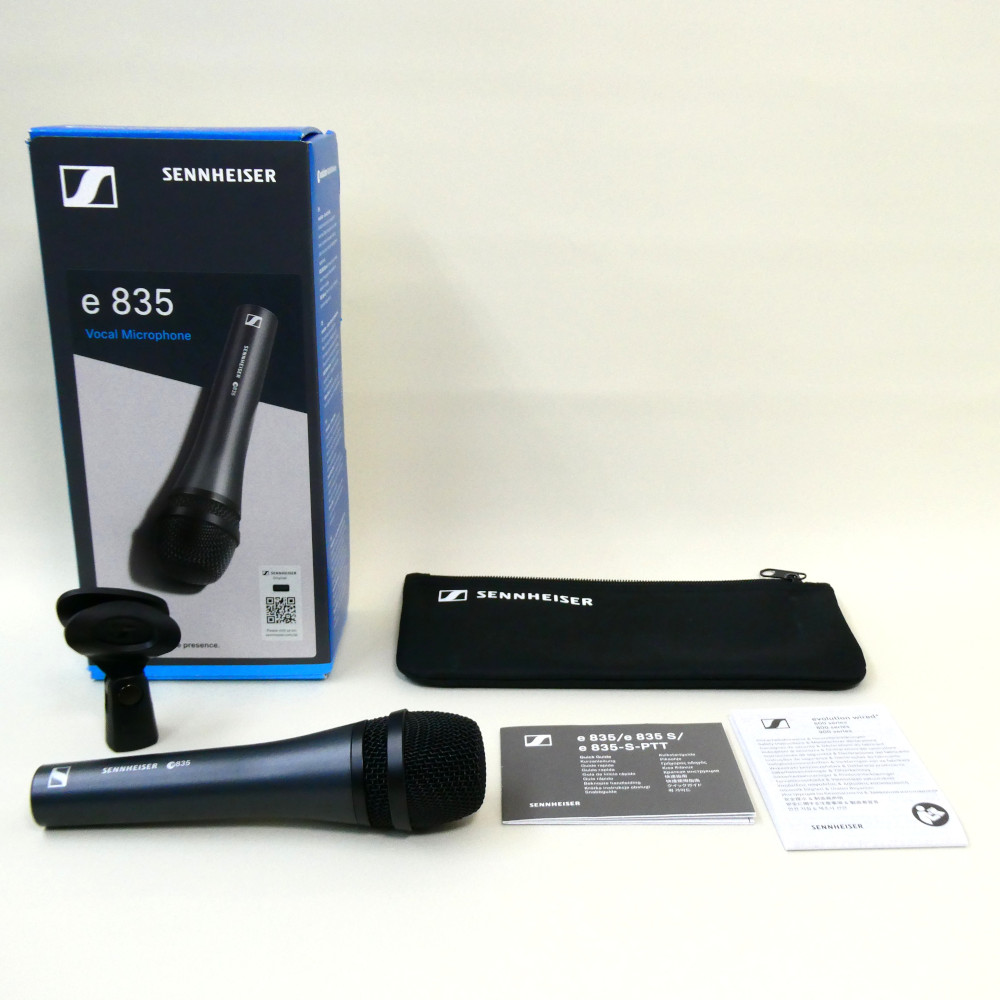 《アウトレット品》SENNHEISER ゼンハイザー e835 ダイナミック マイク 【国内正規品】