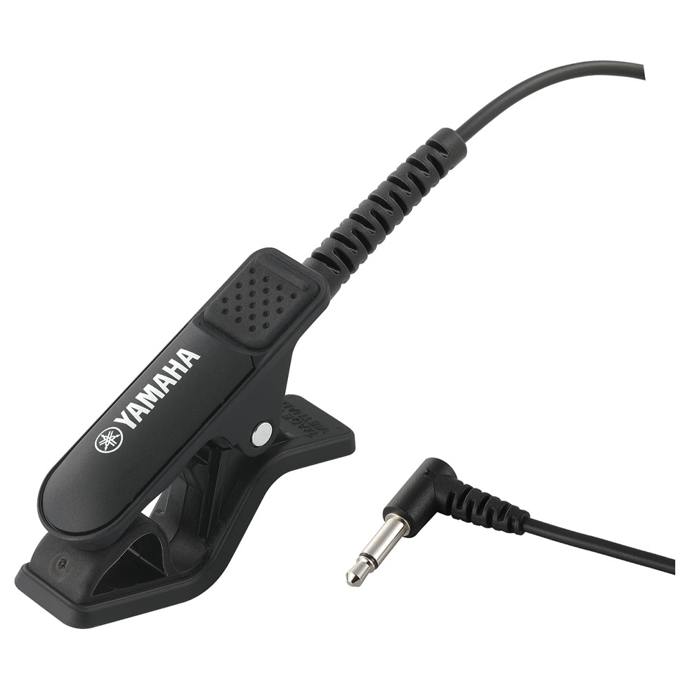 新品！チューナー付き　ミニ三線 楽天市場】YAMAHA チューナー用マイク TM-40BK ブラック ミニプラグ