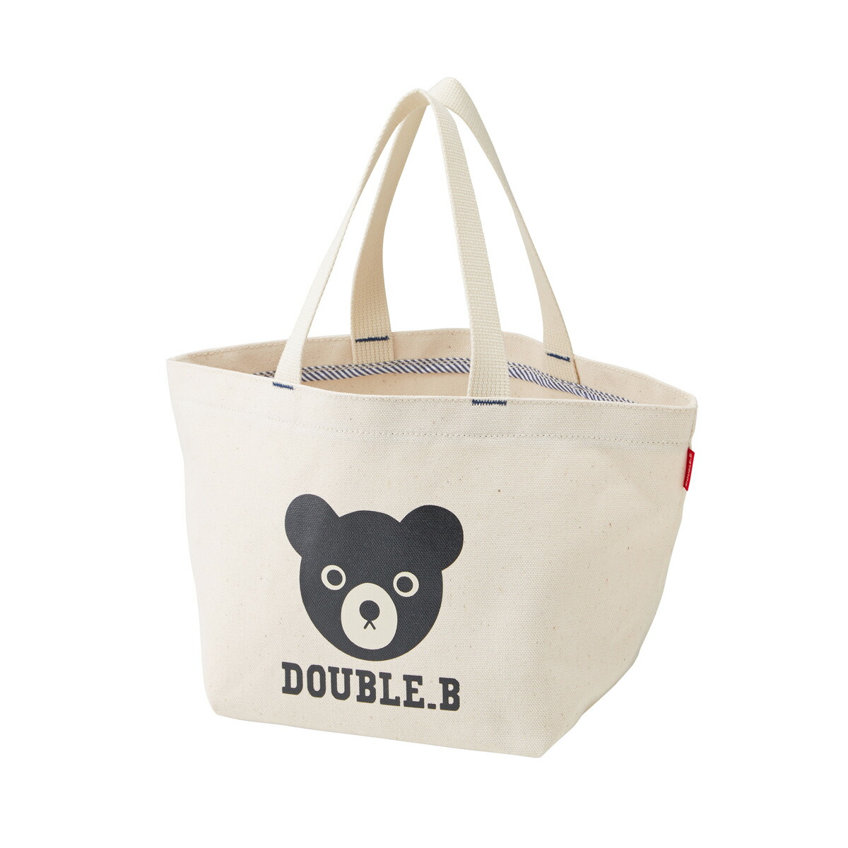 ミキハウス ダブルビー DOUBLE.B トートバッグ Bくん+