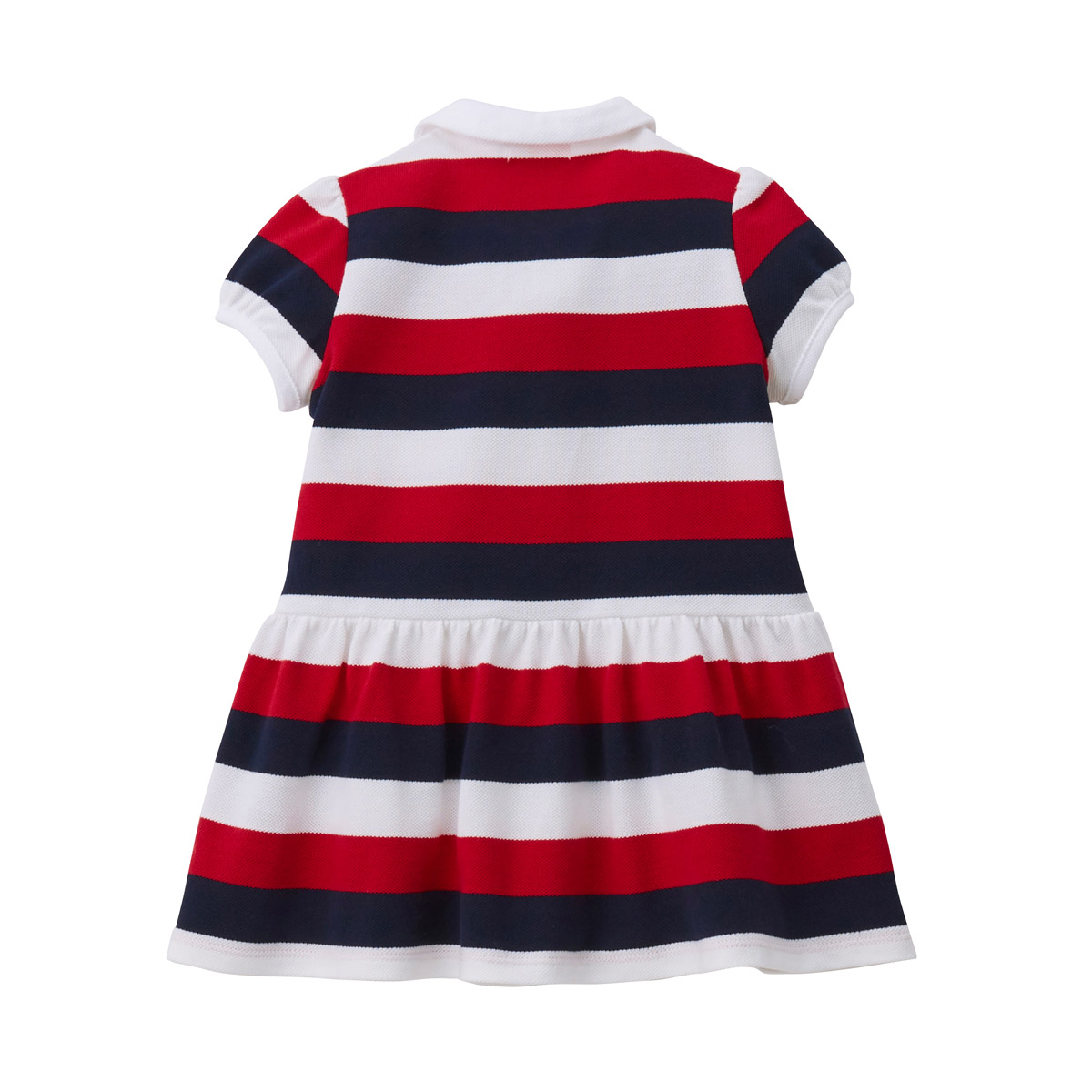 楽天市場 ミキハウス ホットビスケッツ Mikihouse キャビットちゃん半袖ポロワンピース 100cm 110cm キッズ 子供 女の子 ドット ボーダー ミキハウス公式楽天ショップ