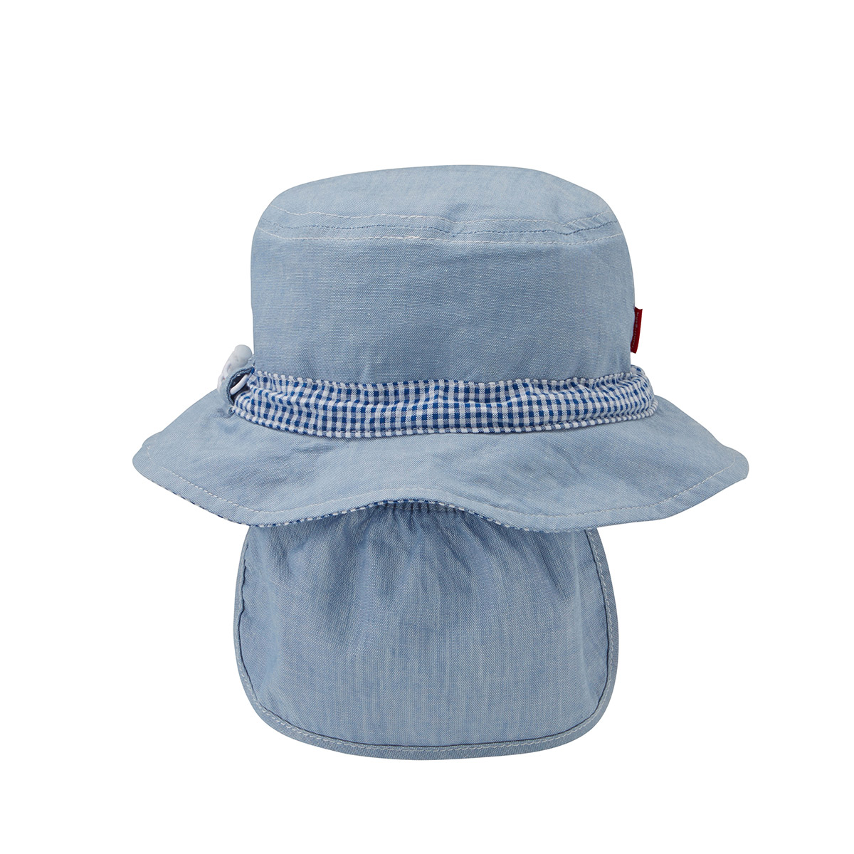 ミキハウス ホットビスケッツ Mikihouse 日よけカバー付きハット（帽子）〈SS-L（44cm-54cm）〉 ベビー キッズ 赤ちゃん 子供  こども 帽子 ハット 女の子 男の子 UVカット 帽子