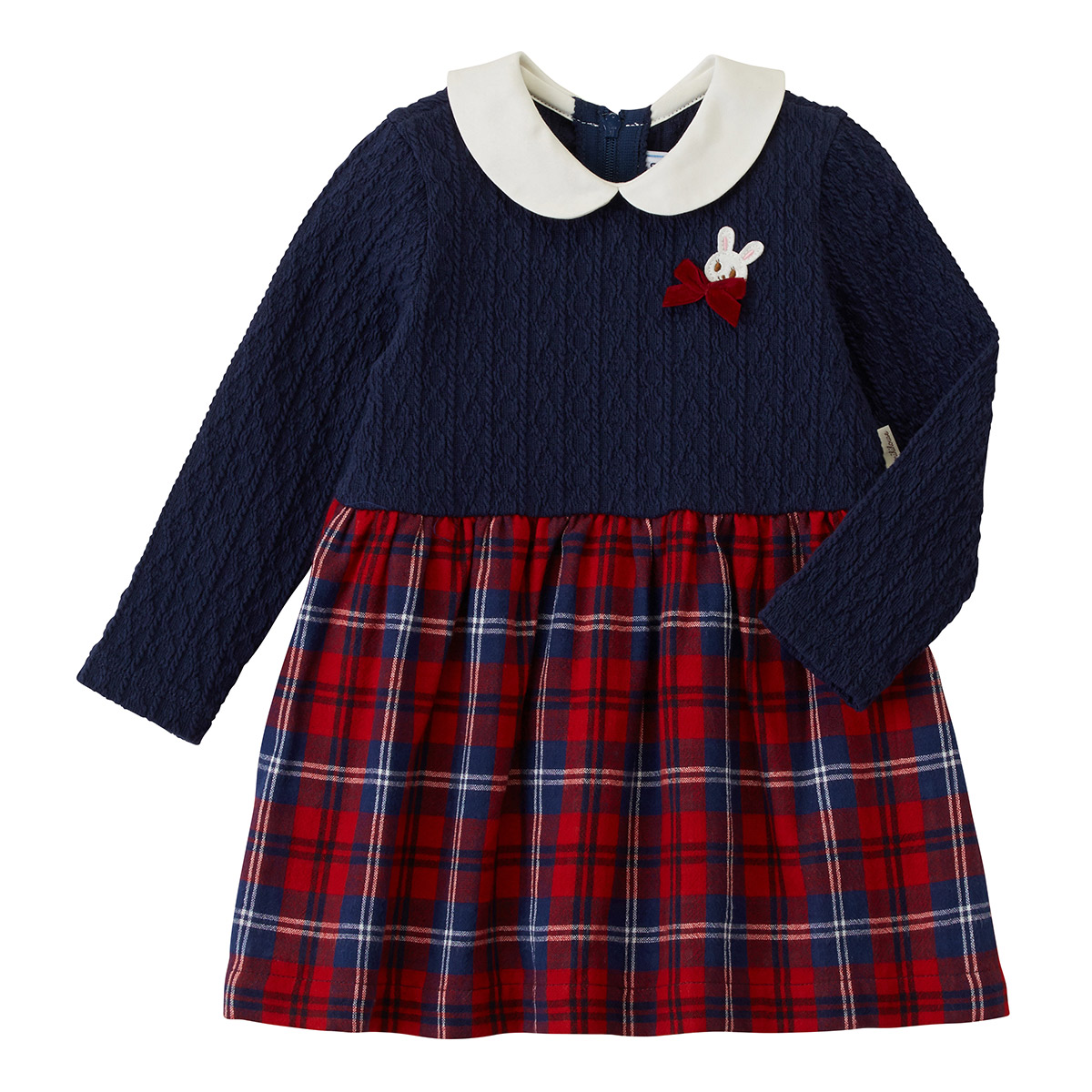 楽天市場 ミキハウス Mikihouse チェックスカートワンピース 110cm 1cm ベビー服 キッズ 子供服 こども おでかけ 女の子 長袖 ミキハウス公式楽天ショップ