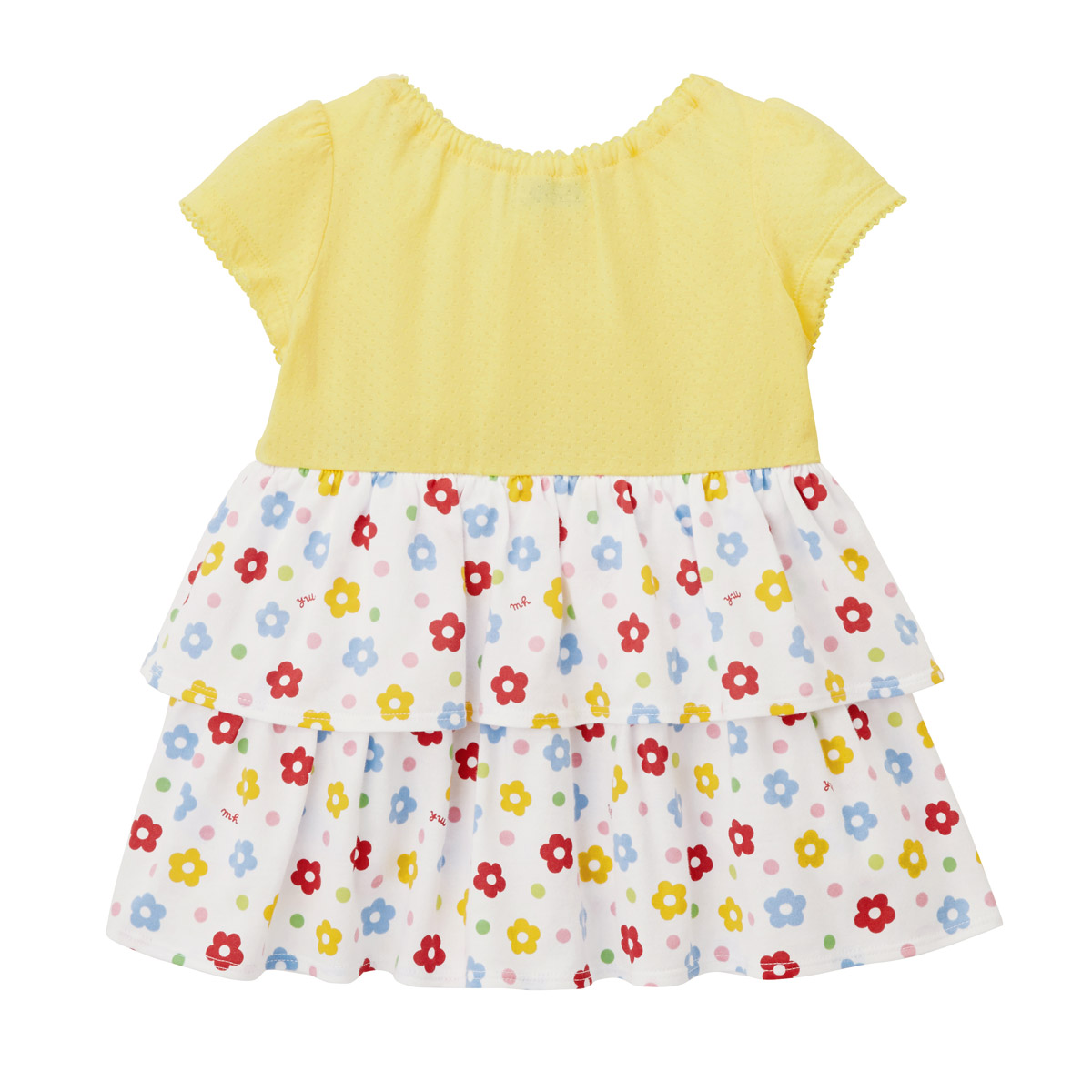 ミキハウス Mikihouse ワンピース 110cm 1cm ベビー服 キッズ 子供服 こども おでかけ 小花 フリル 女の子 半袖 Co2105 1a Ocrmglobal Com