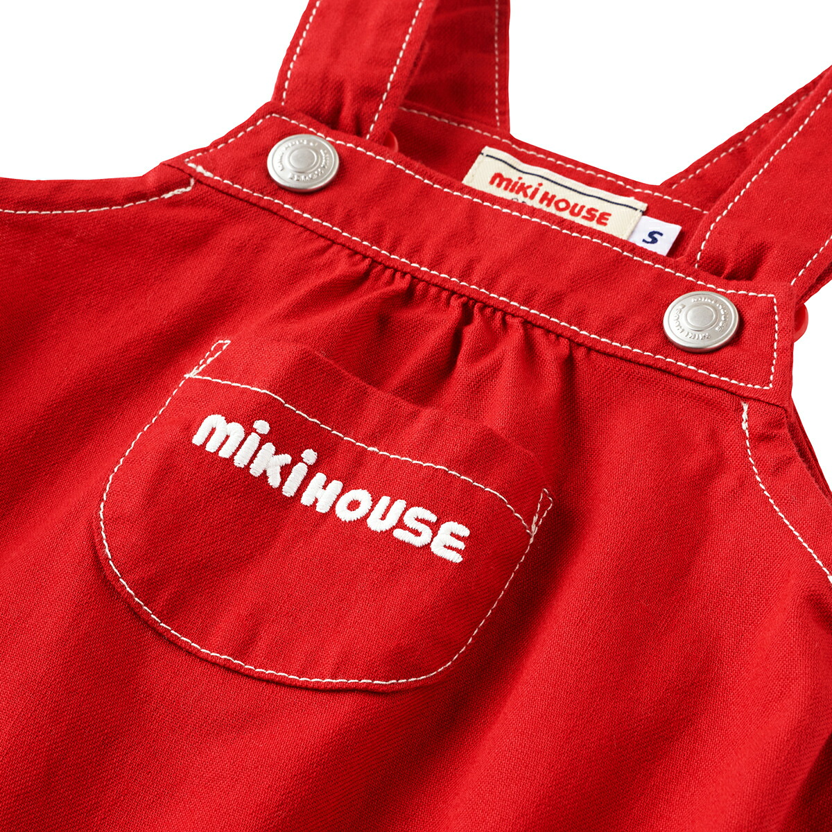 ミキハウス Mikihouse ロンパース〈S-M（70cm-90cm）〉 ベビー服 子供 