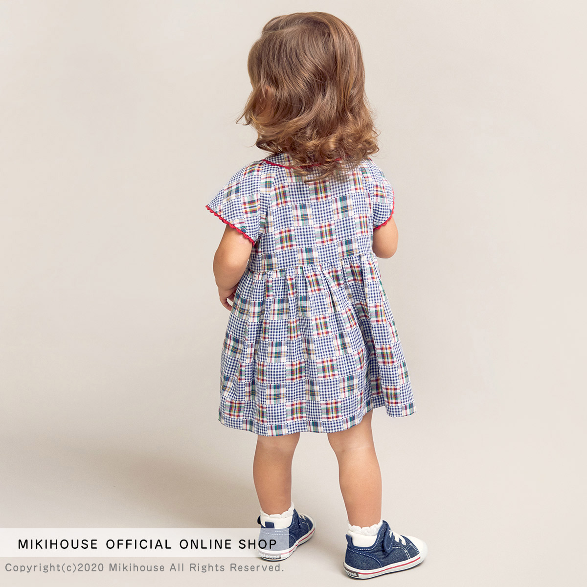 楽天市場 ミキハウス Mikihouse ワンピース 80cm 90cm 100cm ベビー服 キッズ 子供服 こども おでかけ 女の子 半袖 ミキハウス公式楽天ショップ