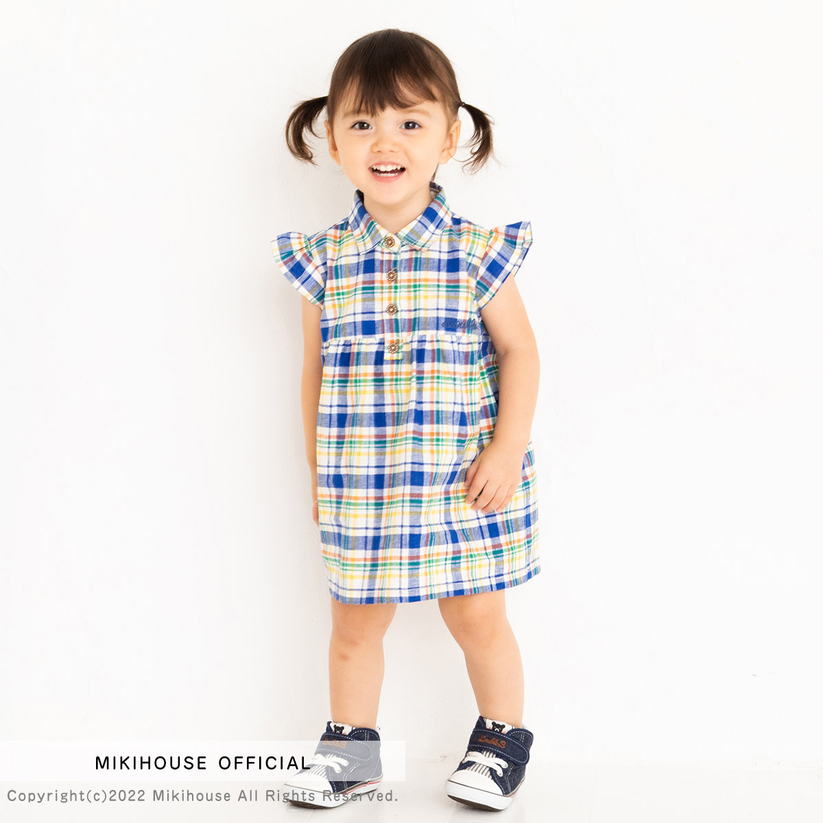 楽天市場 ミキハウス ダブルビー Mikihouse ワンピース 110cm 1cm 130cm ベビー服 キッズ 子供服 こども おでかけ 女の子 ノースリーブ ミキハウス公式楽天ショップ