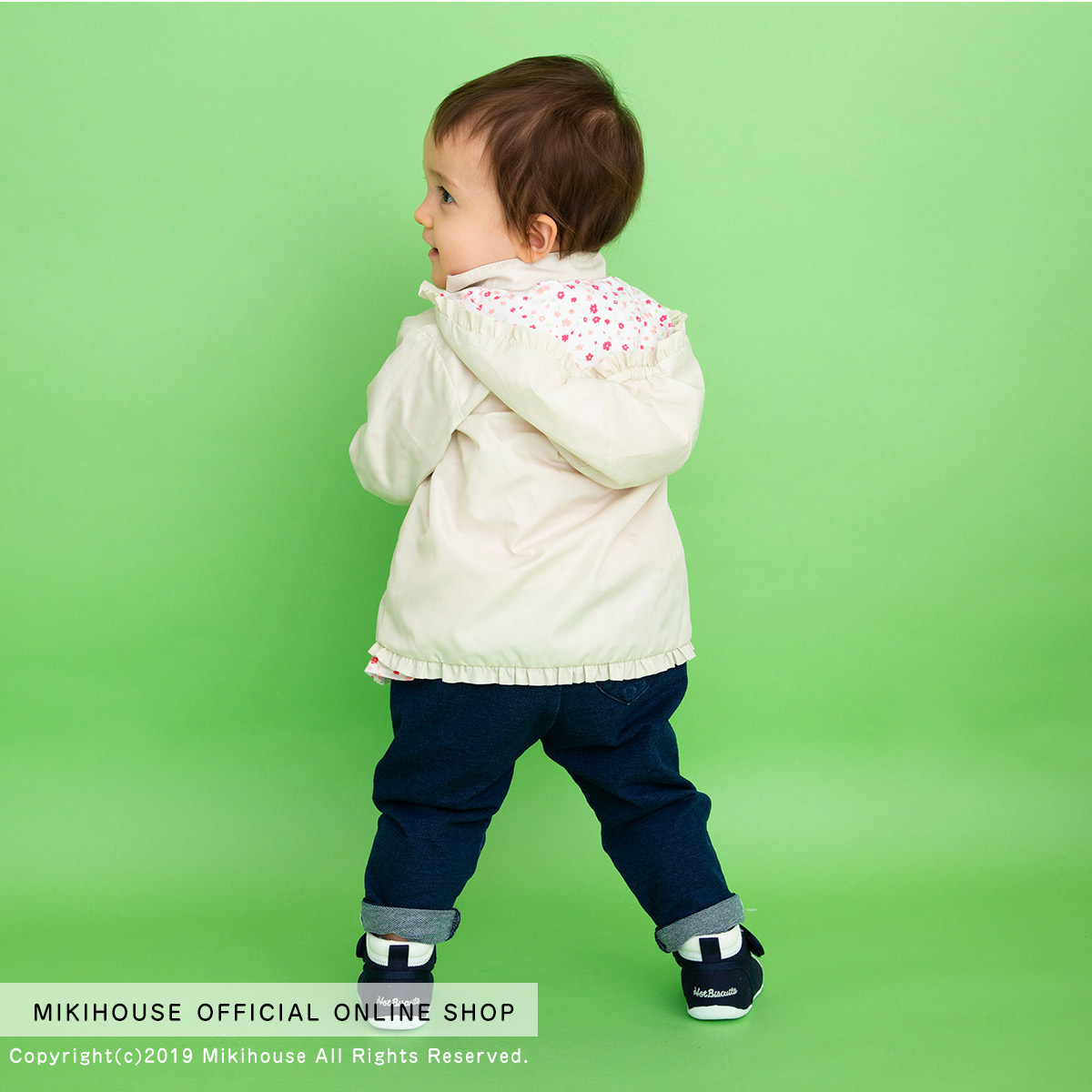 楽天市場 アウトレット ミキハウス ホットビスケッツ Mikihouse 裏地付きジャンパー 80cm 1cm ベビー服 キッズ 子供服 こども 男の子 女の子 トップス 羽織り はおりもの アウター ミキハウス公式楽天ショップ