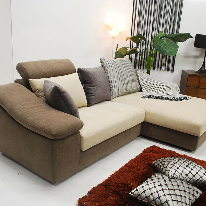 送料無料 現品限り L型カウチソファーセットハイグレードファブリック材 ラグジュアリーデザインミキインテリア Sittingseat Com