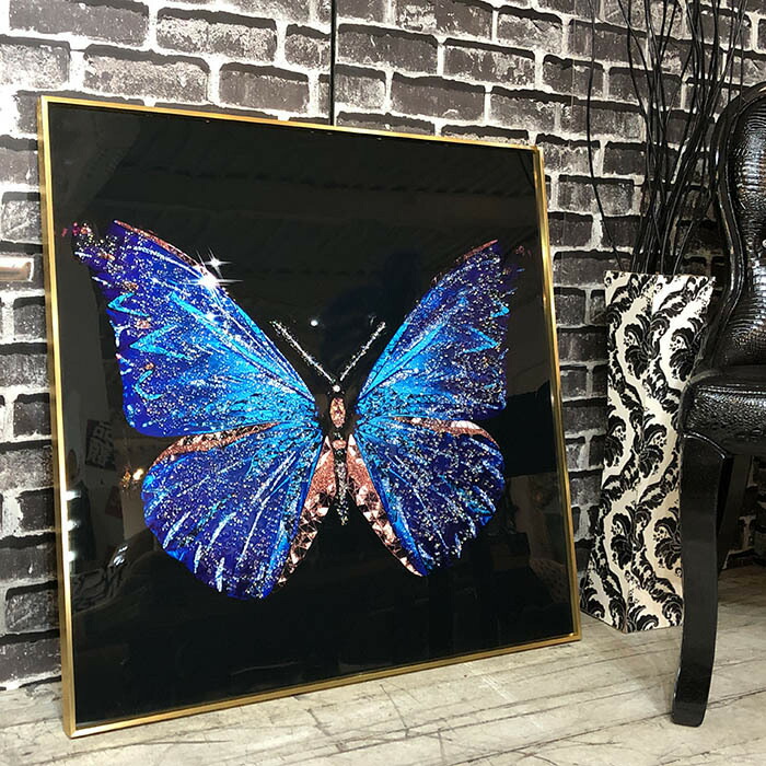 クリスタルアート蝶