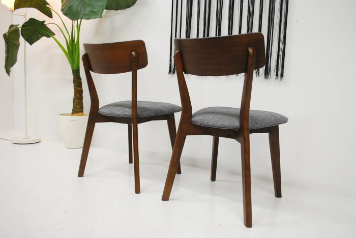 アウトレット 送料無料 北欧シンプルモダン ダイニング5点セットテーブルはfudge ファッジ ノラ アッシュ材 オイル仕上げミキインテリア Salon Raquet De