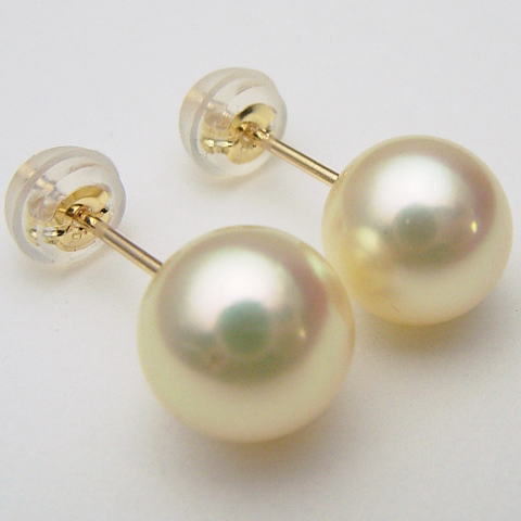 Miki Pearl Pt900 K18 K14wg Akoya Earring Charm Pearl Cl Free Shipping Eiq 5989 Oh Akoya Genuine Atonal Colors Earrings Direct
