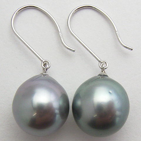 Miki Pearl K14wg Tahiti Black Erfly Earrings Ekl 5556 K14wg Tahiti Black Erfly Pearl Earrings 11 Mmup Free Shipping Ekl 5556 This From South Sea Grey