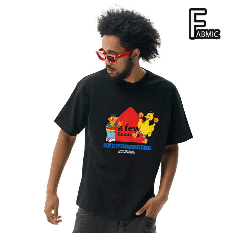 A FEW GOOD KIDS afgk スタジャン メンズ Tシャツ メンズ 半袖tシャツ Tシャツ レディース 半袖 ストリート ダンス 衣装 ヒップホップ