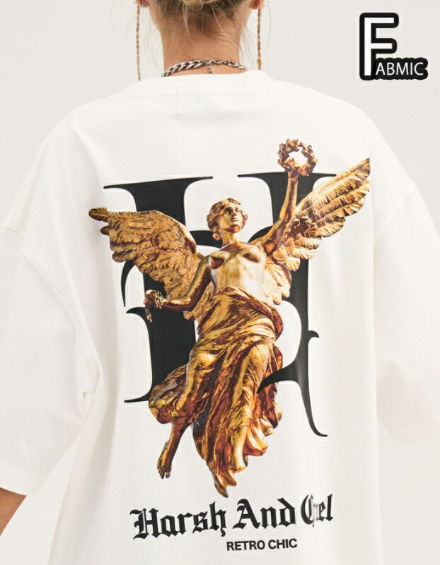 Harsh And Cruel 半袖 Tシャツ 半Ｔ シャツ 夏 ラッパー おしゃれ ストリート ストリートファッション ヒップホップ HARSHANDCRUEL ハーシュアンドクルーエル