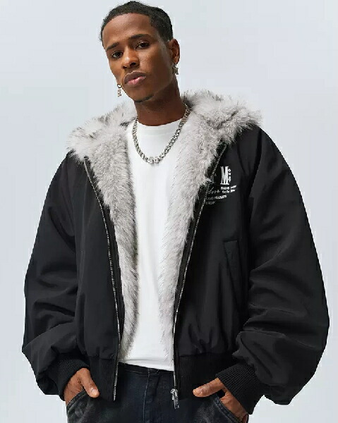 MEDM Mr. Enjoy. Da. Money 防寒 ダウンジャケット ジャケット Jacket ファー ファージャケット ダンサー ダウン ストリートファッション ストリート ミスター エンジョイ ダ マニー