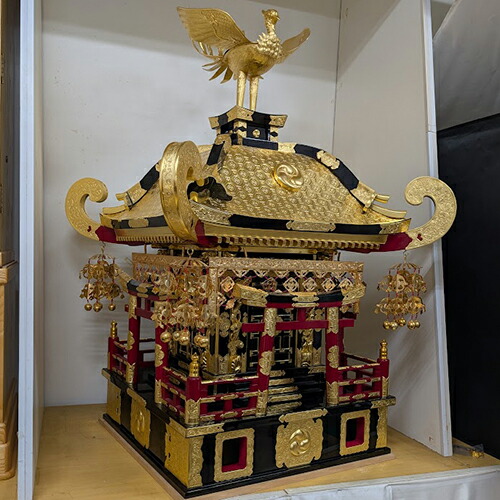 楽天市場】大鳥 鳳凰 神輿用 祭 町内会 自治会 みこし 銅地 金箔押