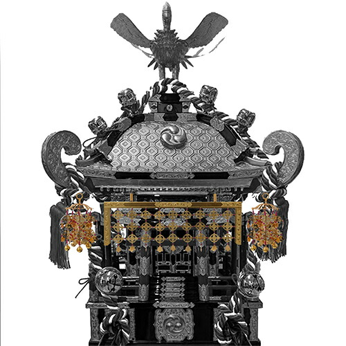 楽天市場】大鳥 鳳凰 神輿用 祭 町内会 自治会 みこし 銅地 金箔押