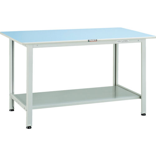 【トラスコ】ＢE型250kg印字機 軽さ御役目台（下棚２枚付）１５００Ｘ７５０