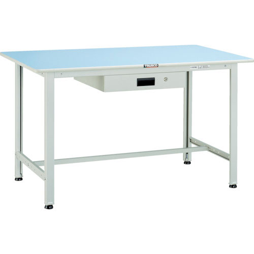 【トラスコ】ＢＯ型180kg印字機 軽さ御役目台（薄型１段引出付）１５００Ｘ７５０