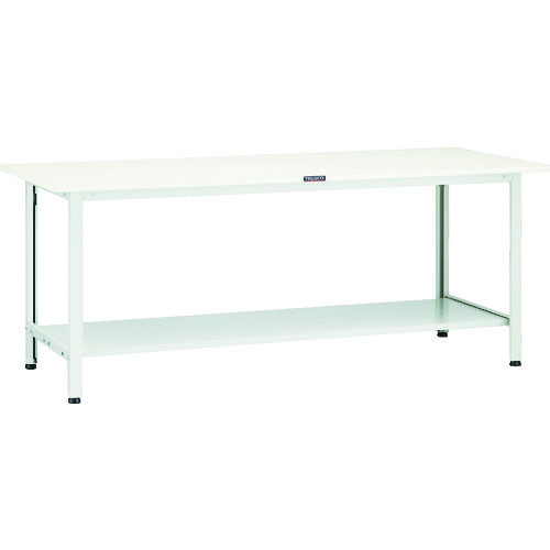 【トラスコ】AＯ型200kgタイプ　軽量作業台（下棚２枚付）１８００Ｘ７５０｜棚・ラックの専門店　ミクニヤ