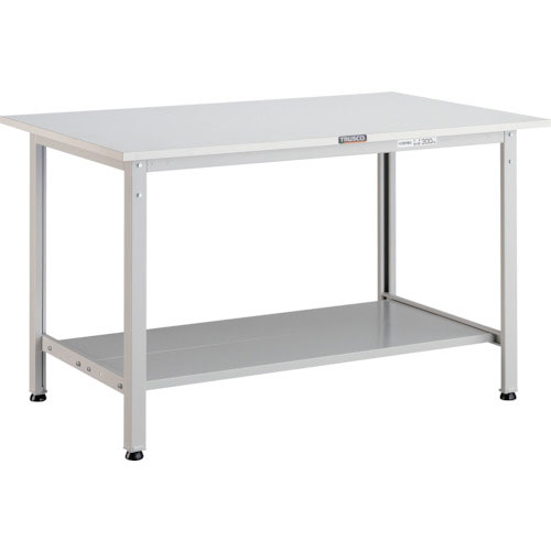 【トラスコ】AE型300kgタイプ 軽量作業台(下棚2枚付) 900X600XH740|棚・ラックの専門店 ミクニヤ