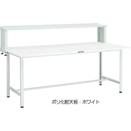 【楽天市場】【トラスコ】AE型300kgタイプ 軽量作業台（上棚付） 900X600XH740：棚・ラックの専門店 ミクニヤ