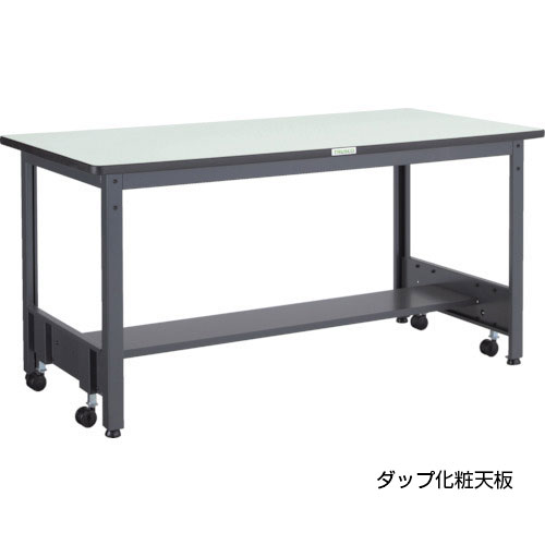 【トラスコ】CFW型500kgタイプ キャスターフリー作業台(基本タイプ) 1800X750XH740|棚・ラックの専門店 ミクニヤ