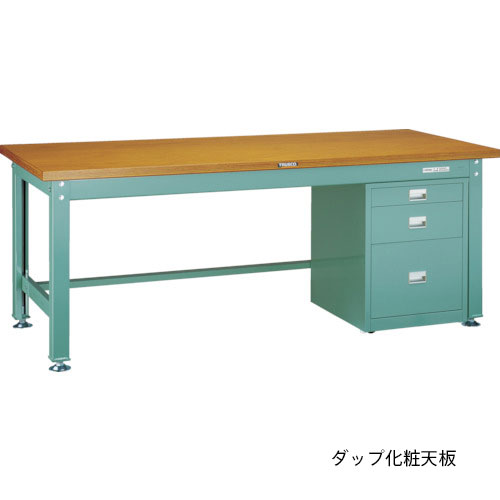 【トラスコ】DW型2000kg印字機 中量御役目台（３段手押し車付） １２００Ｘ７５０ＸＨ７４０