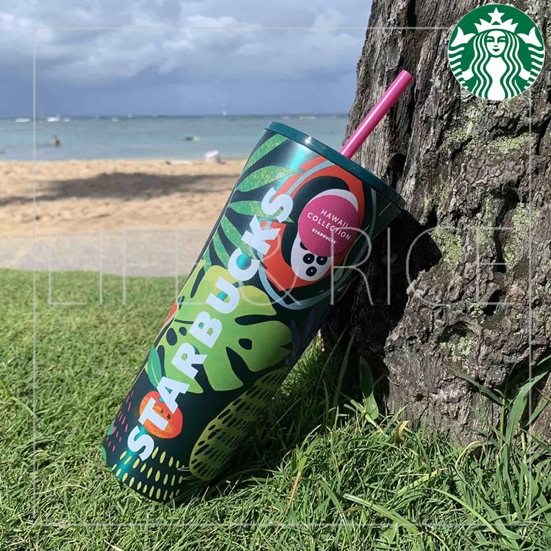 海外限定　スターバックス　メタリック　グリーン　クローム　ハワイ　キーチェーン 海外限定スターバックスメタリックグリーンクロームハワイキー