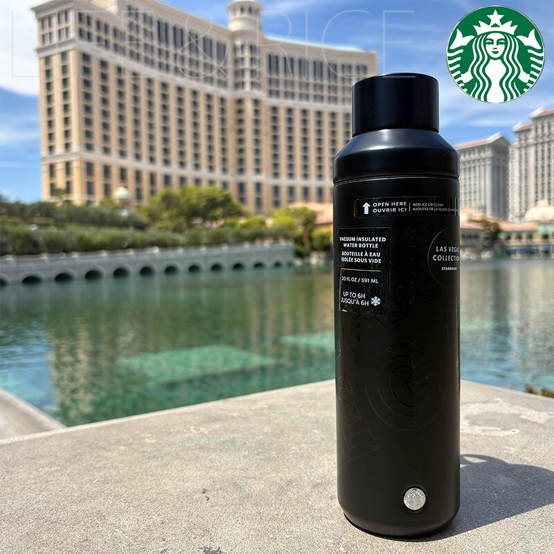 『2025年8月最新入荷』≪ラスベガス限定品≫ STARBUCKS COFFEE タンブラー 20oz(約591ml) ブラック 　真空断熱　スターバックス 【入手困難】【Lasvegas】【LASVEGAS】【LAS VEGAS】【ラスベガス限定】【ラスベガス直輸入】【スタバ】｜LIFE＆RICE（ライフアンドライス）