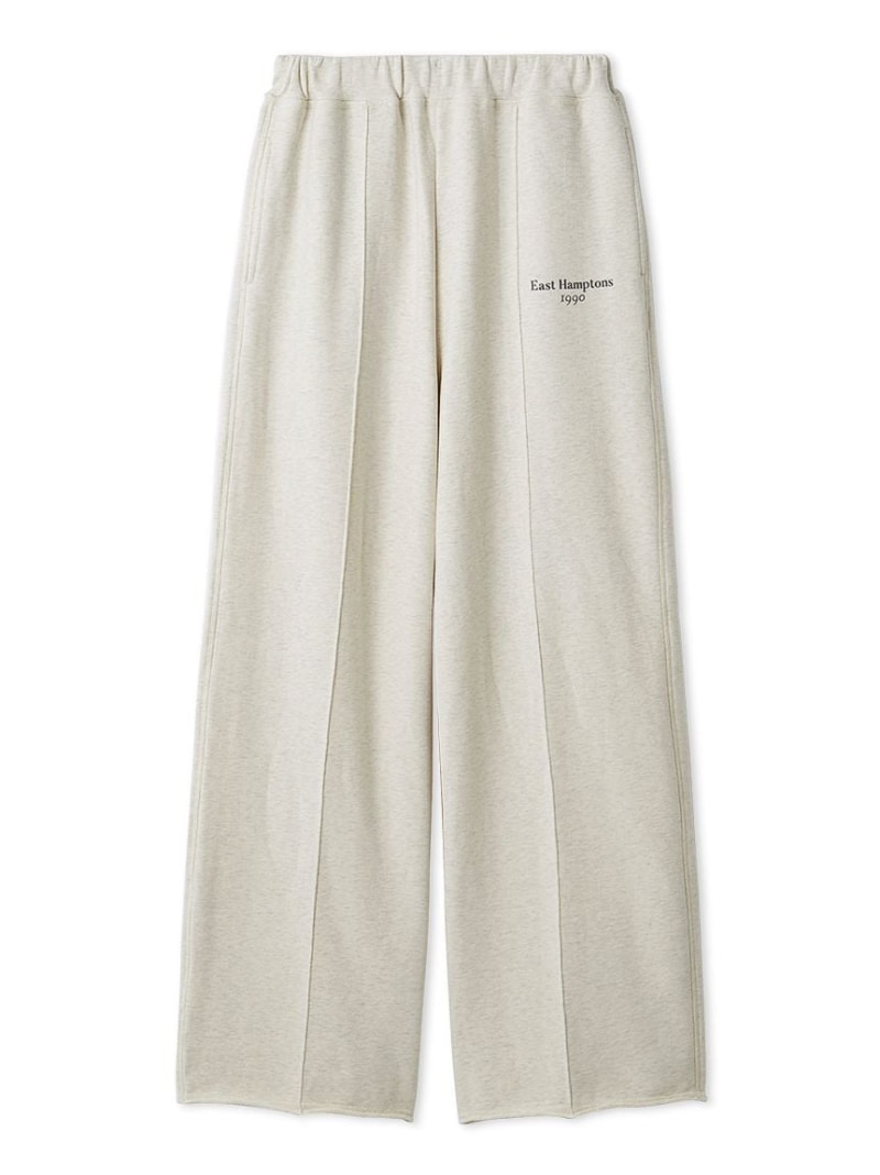 【MILA PANTS】ストレートスエットパンツ Mila Owen ミラオーウェン ズボン下 余分の物のズボン下 薄墨色【貨物輸送無料】[ Fashion] パンツ-レディースファッション-ボトムス