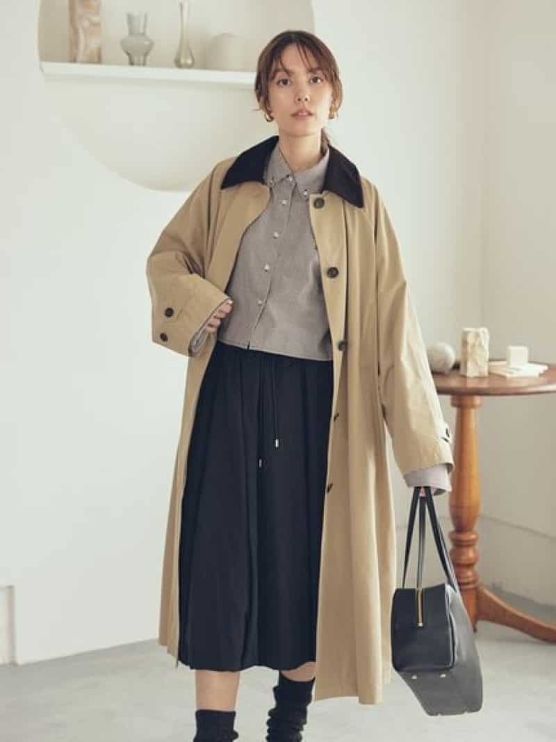 楽天市場】ダブル釦ビッグチェスターコート Mila Owen ミラオーウェン