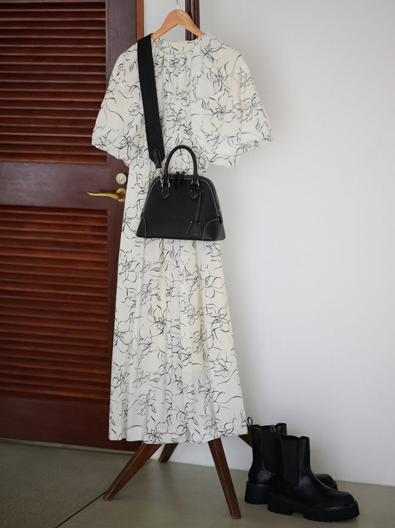 ワイドショルダーボストンバッグ Mila Owen ミラオーウェン バッグ