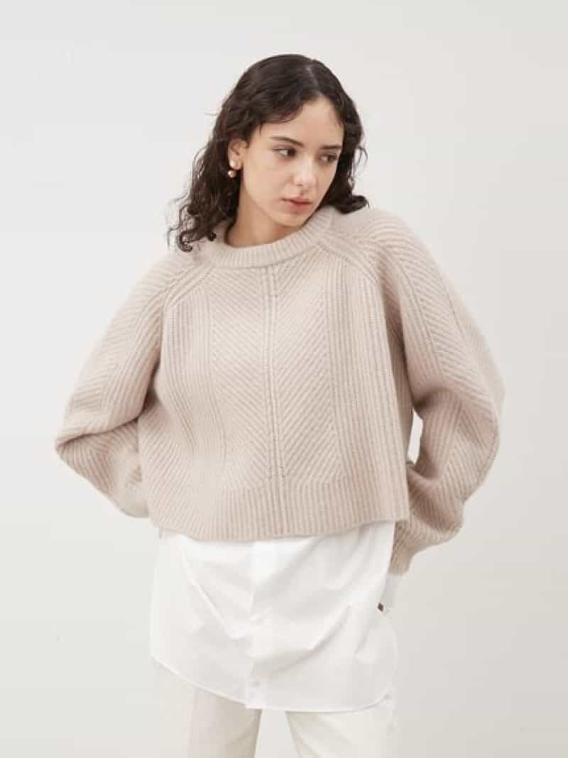 SALE/50%OFF】【WEB限定カラーあり】短丈ニットシャツ SALE/50%OFF】【WEB限定カラーあり】短丈ニットシャツ