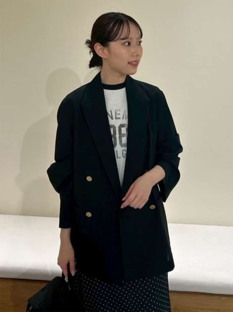 楽天市場】【SALE／60%OFF】ダブル前紺ブレ Mila Owen ミラ