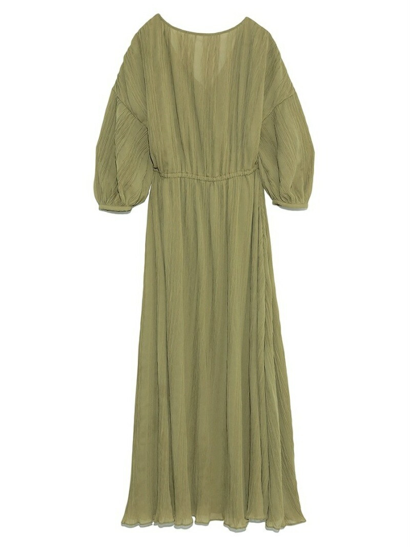 最新人気 ランダムプリーツパフスリーブワンピース Mila Owen ミラオーウェン ワンピース ロングワンピース マキシワンピース グリーン ブラウン Rakuten Fashion Mila Owen 人気絶頂 Betterworld Org In