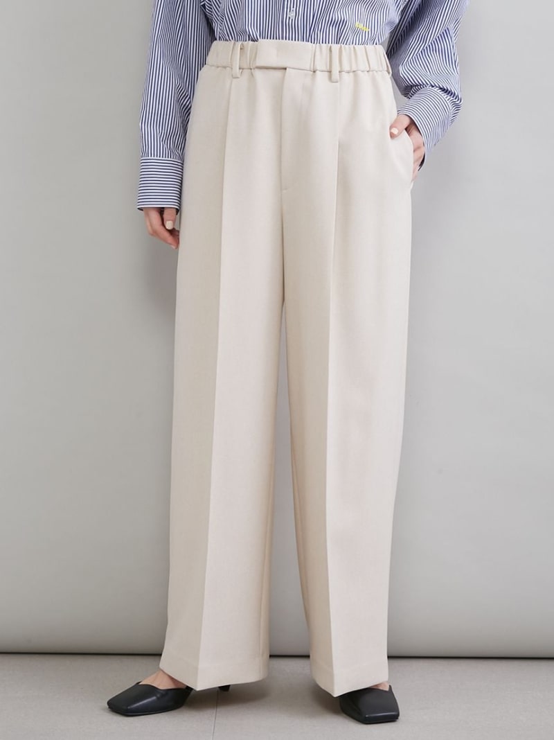 【MILA PANTS】センタープレスイージーパンツ Mila Owen ミラオーウェン パンツ その他のパンツ ピンク【送料無料】[ Fashion]