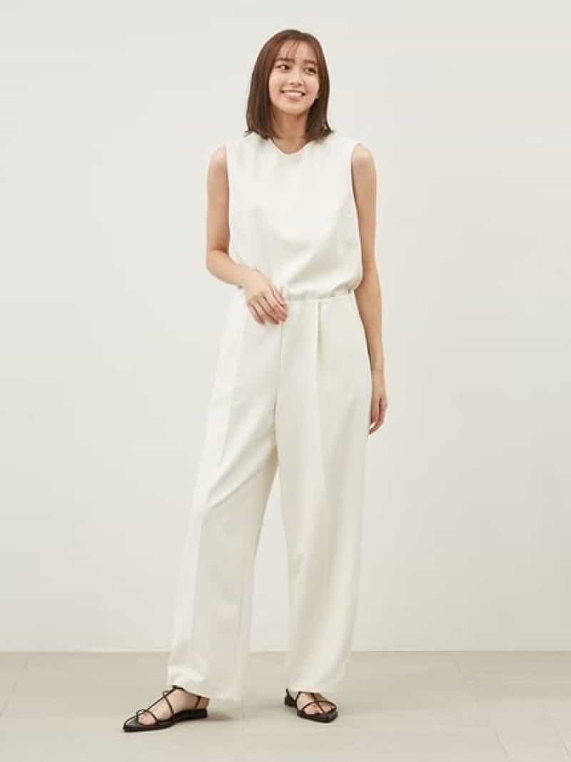 ミラオーウェン ウエストゴムイージーケアオールインワン