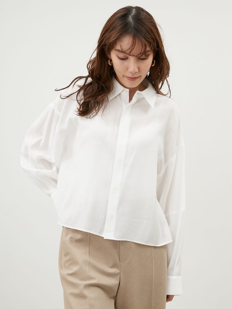 楽天市場】【SALE／50%OFF】ラッフルデザインギャザーシアー