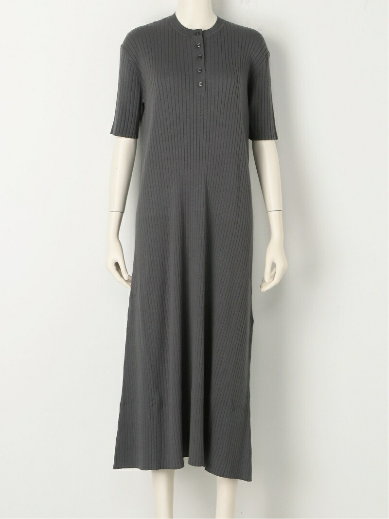 楽天市場 Sale 45 Off ヘンリーネックリブニットop Mila Owen ミラオーウェン ワンピース ニットワンピース グリーン グレー ブラウン ホワイト Rba E 送料無料 Rakuten Fashion Mila Owen