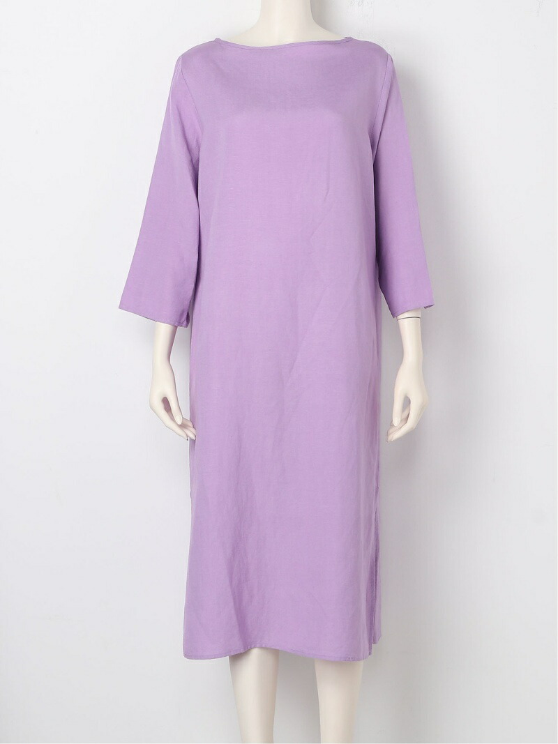 楽天市場 Rakuten Fashion Sale 45 Off 脇スリットロング麻チュニック Mila Owen ミラオーウェン ワンピース チュニック ブラウン ネイビー パープル ホワイト Rba E 送料無料 Mila Owen