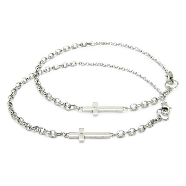 新作続 ペアアンクレット ブレスレット ステンレス 刻印可能 Close To Me St クロス シンプル ダイヤモンド ステンレスアンクレット ペアブレスレット イニシャル 記念日 名入れ メッセージ Sbr11 Fucoa Cl 新作続 ペアアンクレット ブレスレット ステンレス 刻印可能 Close To Me St クロス シンプル ダイヤモンド ステンレスアンクレット ペアブレスレット イニシャル 記念日 名入れ メッセージ Sbr11 Fucoa Cl