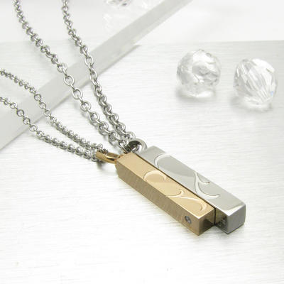 ペアネックレス close to me St ステンレスネックレス ハート アレルギーフリー ダイヤモンド SN11-047048｜アクセサリーと雑貨 MILESマイルズ