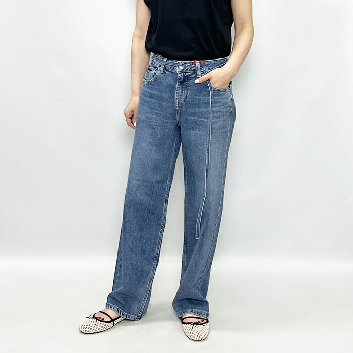 RED CARD レッドカード Idaho ローライズワイドデニム 12W115