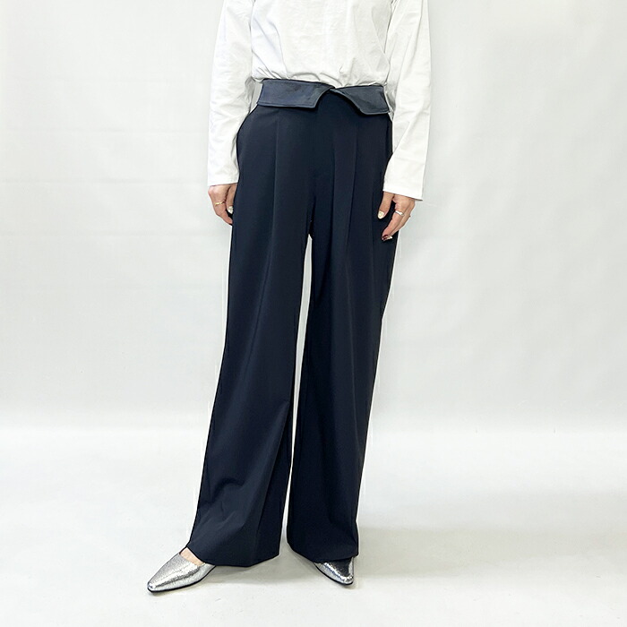 upper hights アッパーハイツ THE MARINA タックワイドストレートパンツ 248A392 2026春夏新作
